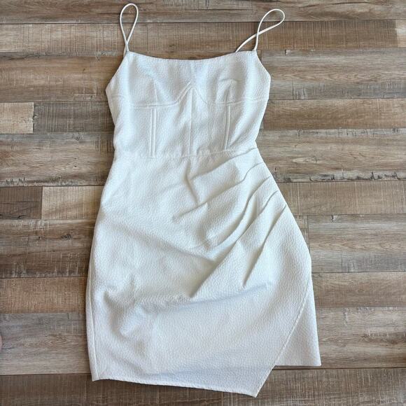 Misha Ninetta Dress Ivory Size 4 - Picture 3 of 8